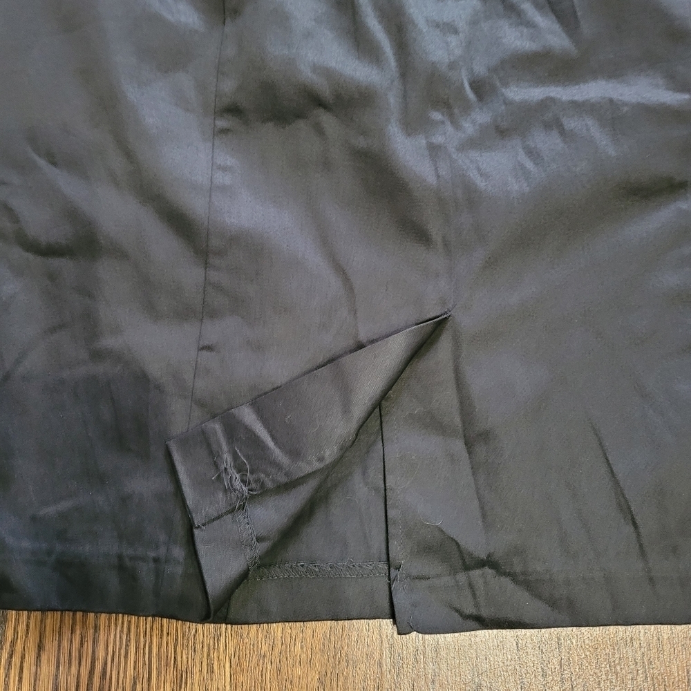 Heart Soul Black Ruched Front Pencil Skirt Size Junior's 9 NEW with Tags - Picture 3 of 8